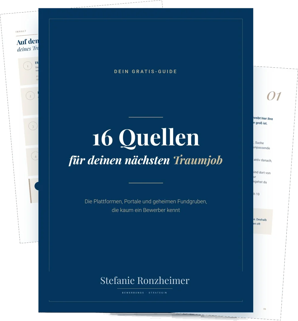 16 Quellen für deinen nächsten Traumjob – kostenloses PDF